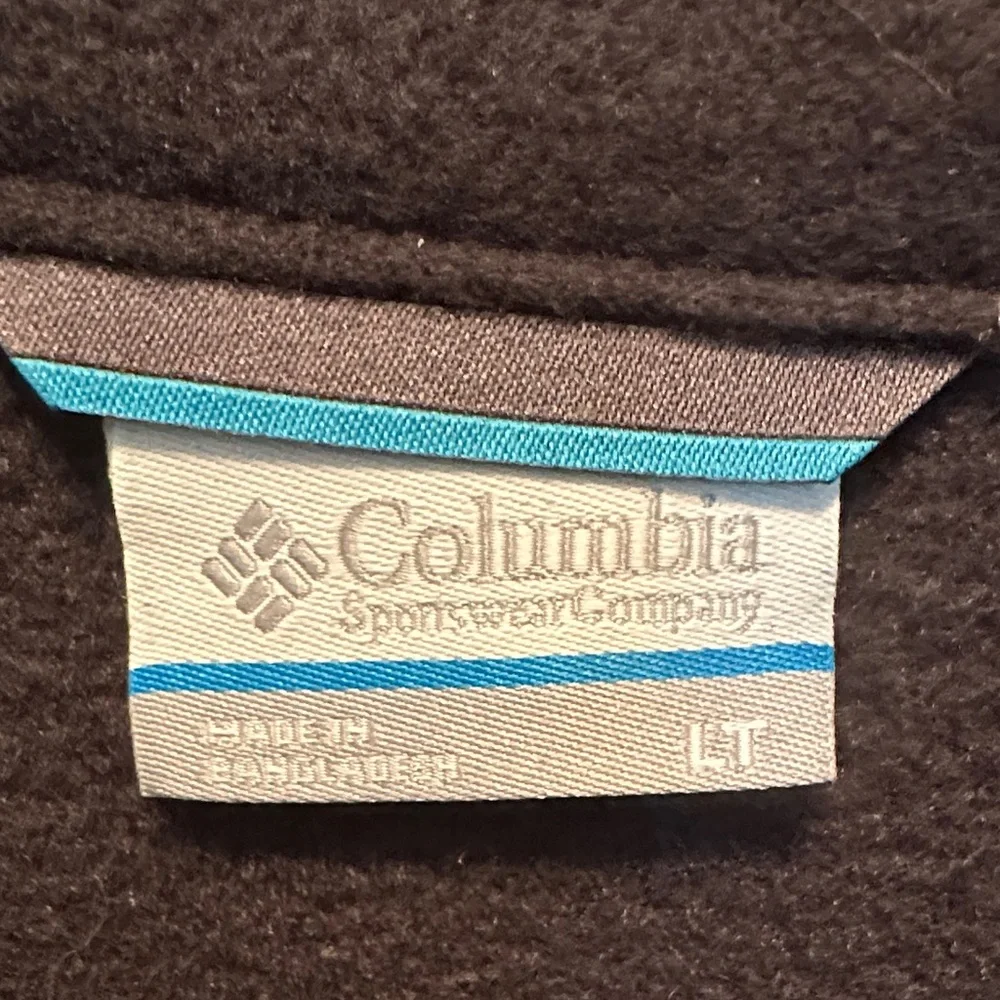 Columbia Black Fleece Women’s Jacket Pockets Inside/Outside Size L Tall (LT) - Picture 2 of 5
